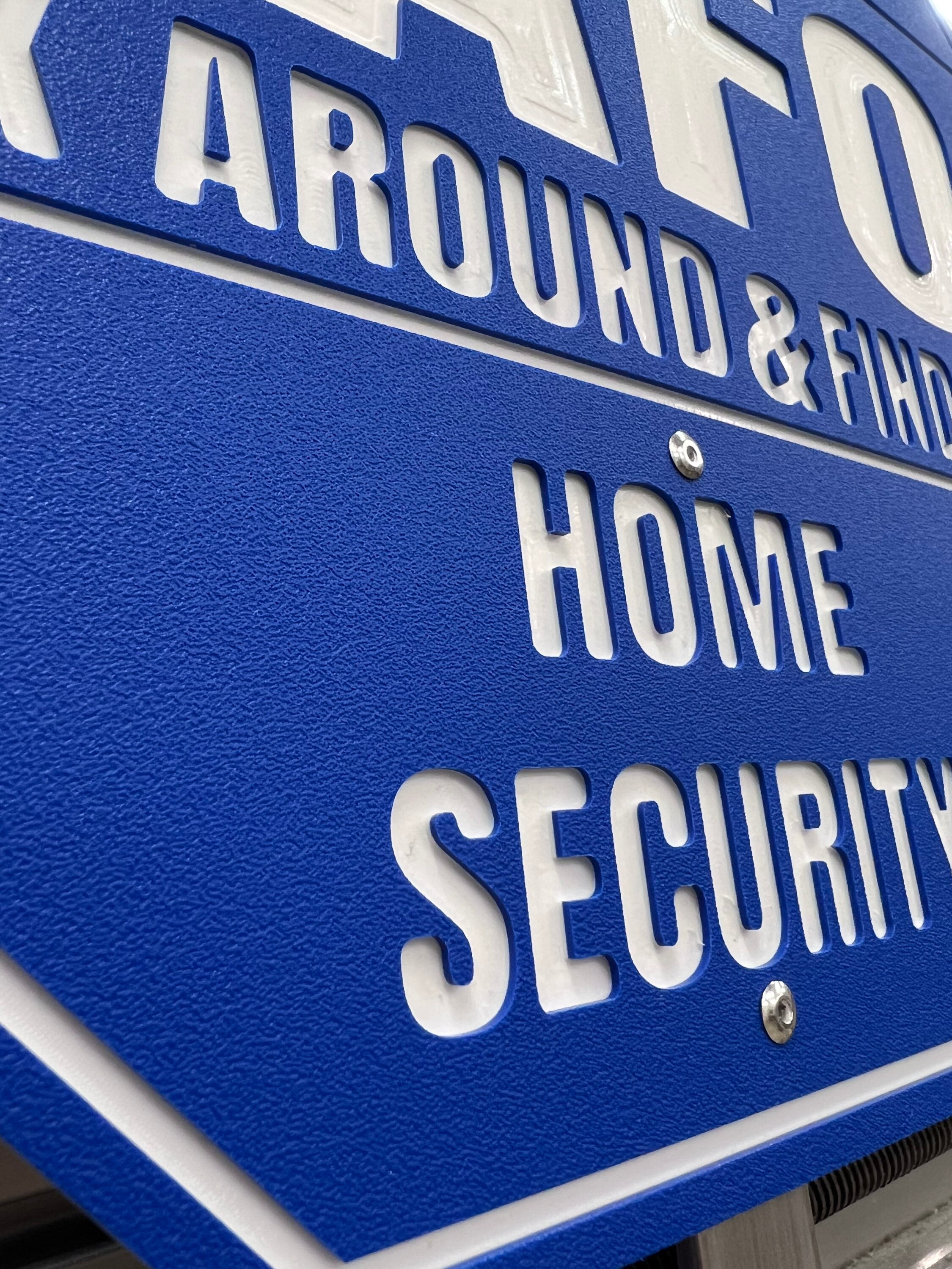 FAFO Home Security Sign