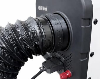 Adattatore di ingresso aria per riscaldatore diesel LF Bros N2 • Condotto di aspirazione di ricircolo • Accessorio per riscaldatore stampato in 3D per tende, baracche di ghiaccio e campeggio