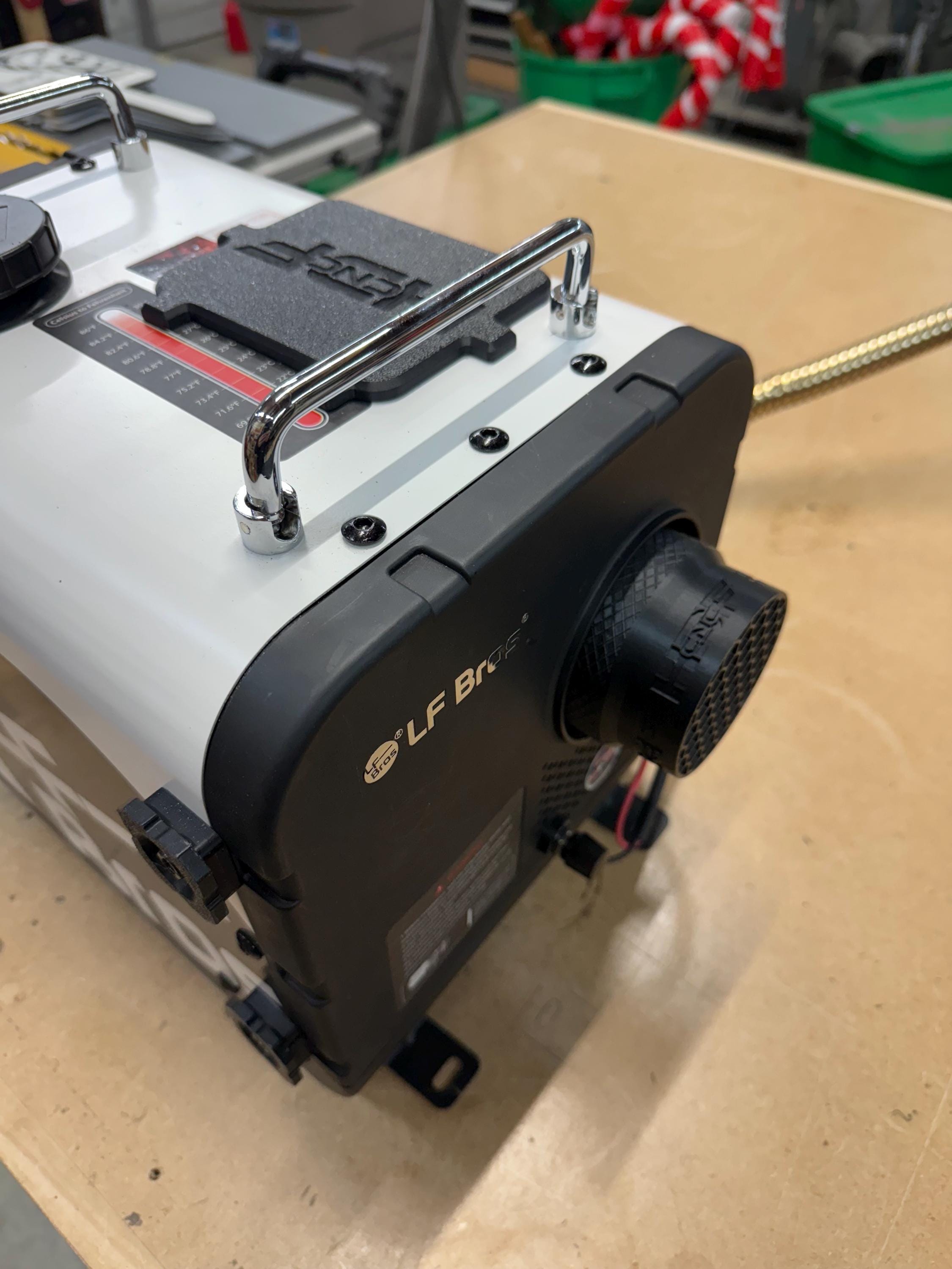 LF Bros N2 Diesel Heater Air Inlet Adapter • Recirculation Intake Duct ...