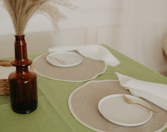 Square/rectangular tablecloth Green