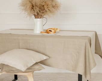 Square/rectangular tablecloth "Linen"