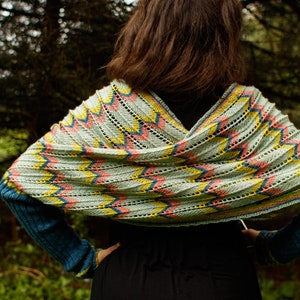 PDF KNITTING PATTERN - Foxy Sweater Scarf - knit pattern - scarf knitting - sweater knitting - easy knitting pattern