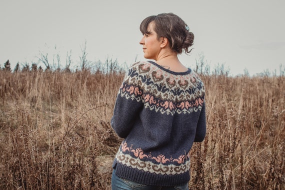 KNITTING PATTERN Zyma Sweater PDF Knitting Pattern, Jumper Pattern, Pullover Pattern, Fair Isle Pattern, Colorwork Pattern, Knit Pattern - Etsy KNITTING PATTERN Zyma Sweater PDF Knitting Pattern, Jumper Pattern, Pullover Pattern, Fair Isle Pattern, Colorwork Pattern, Knit Pattern - Etsy