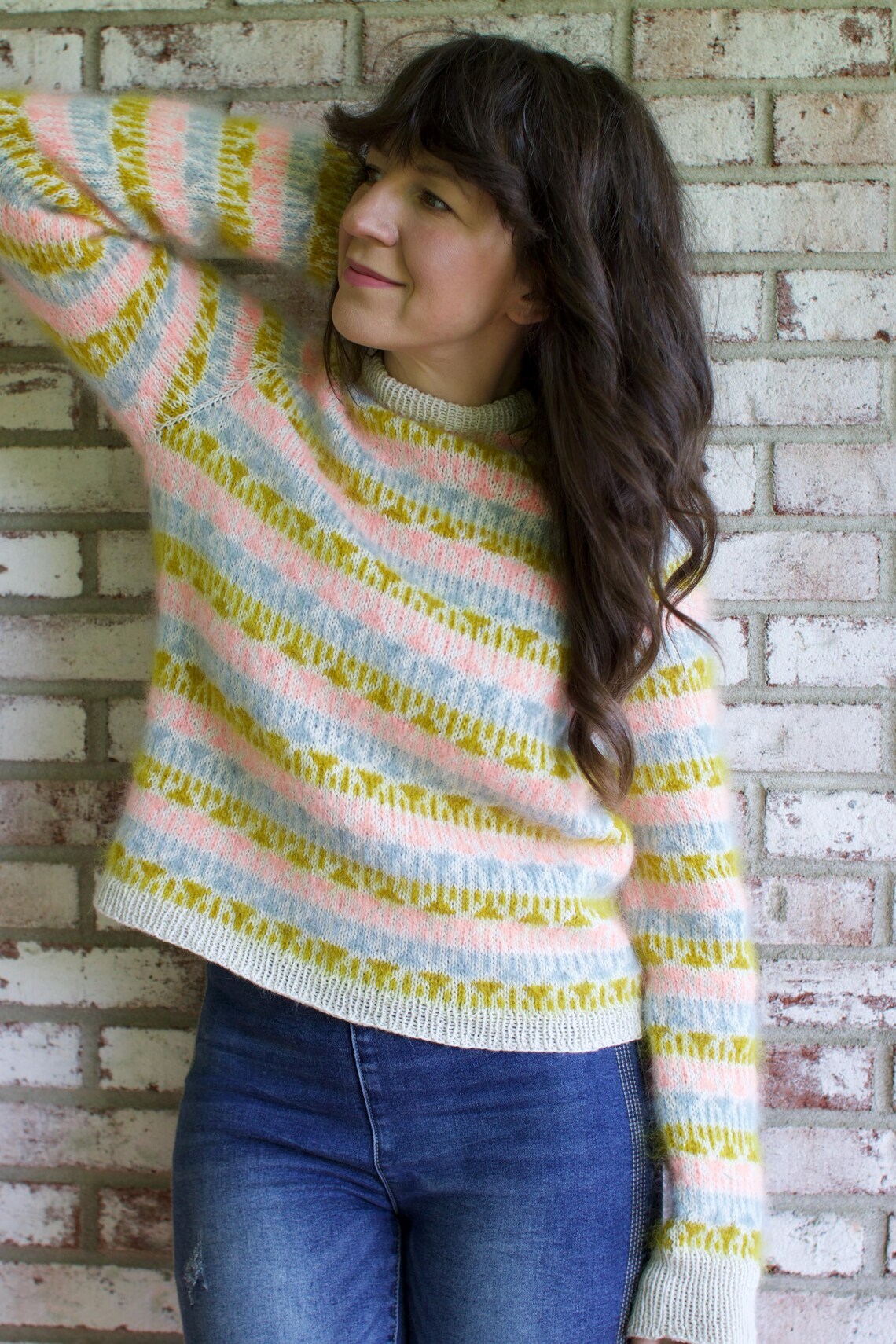 Wanderful Sweater PDF Knitting Pattern - Colorwork Sweater - Stranded ...