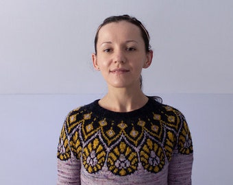 BREIEN PATROON - Troon Trui - PDF Breipatroon - Jumper Patroon - Pullover Patroon - Juk Trui - Fair Isle Patroon - Colorwork