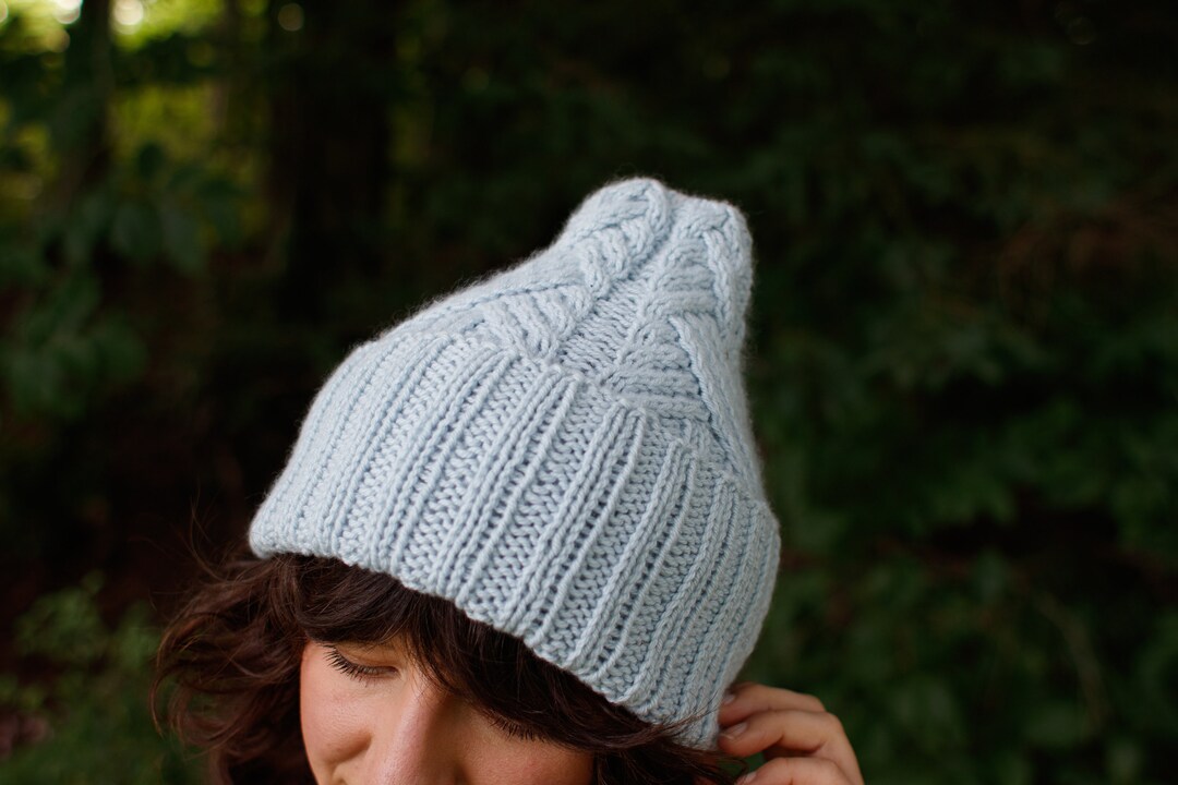 Distance Toque PDF Knitting Pattern - Hat Pattern - Beanie Pattern ...