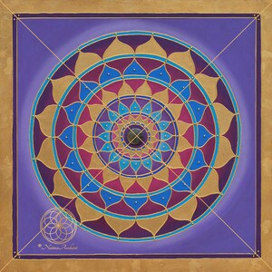 Protection Mandala - Protection Art, Mandala, Yoga Art, Sacred Geometry Art, Spiritual Art