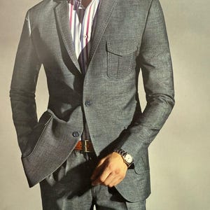 Grijs slim-fit kostuum: tweedelig trouwpak van badstofrayon