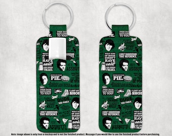 SN Supernatural Chapstick Keychain Holder Quotes (KC020SN)