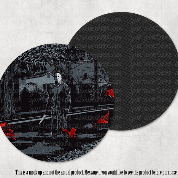 Horror Movies Car Coasters, Horror Coaster, Classic Movie Characters - Michael #01