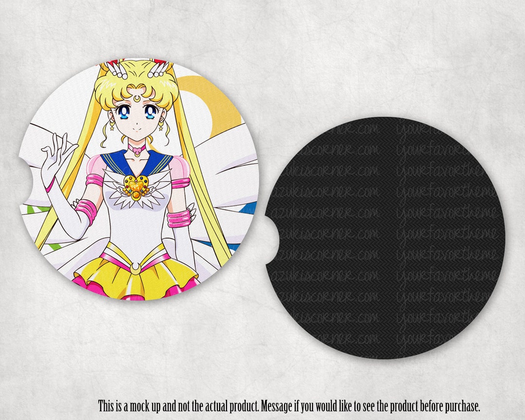 Anime Car Coasters, Moon Princess - Etsy