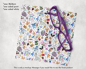 Magic Kingdom Mouse Castle Lens Cloth Glass Cleaning Cloth (LC01)