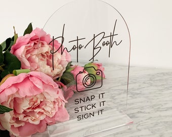 Personalised A5 Clear Acrylic Sign | Wedding | Engagement | Cards & Well Wishes | Guest Book | Wishing Well | Bar Menu | Photo