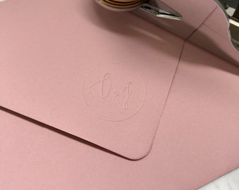 Custom Monogram Stamp Embosser