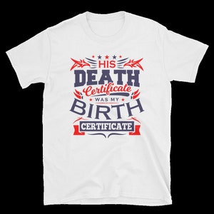 Camiseta Cristã Certidão de Óbito