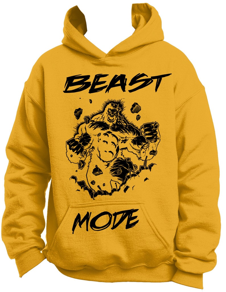Träningströja Gym Fitness Mode Beast Mode bild 1