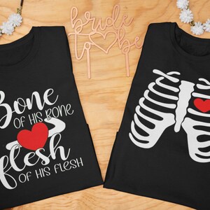 Couples Shirt Hubby Wifey Matching Shirts Wedding Gift Anniversary