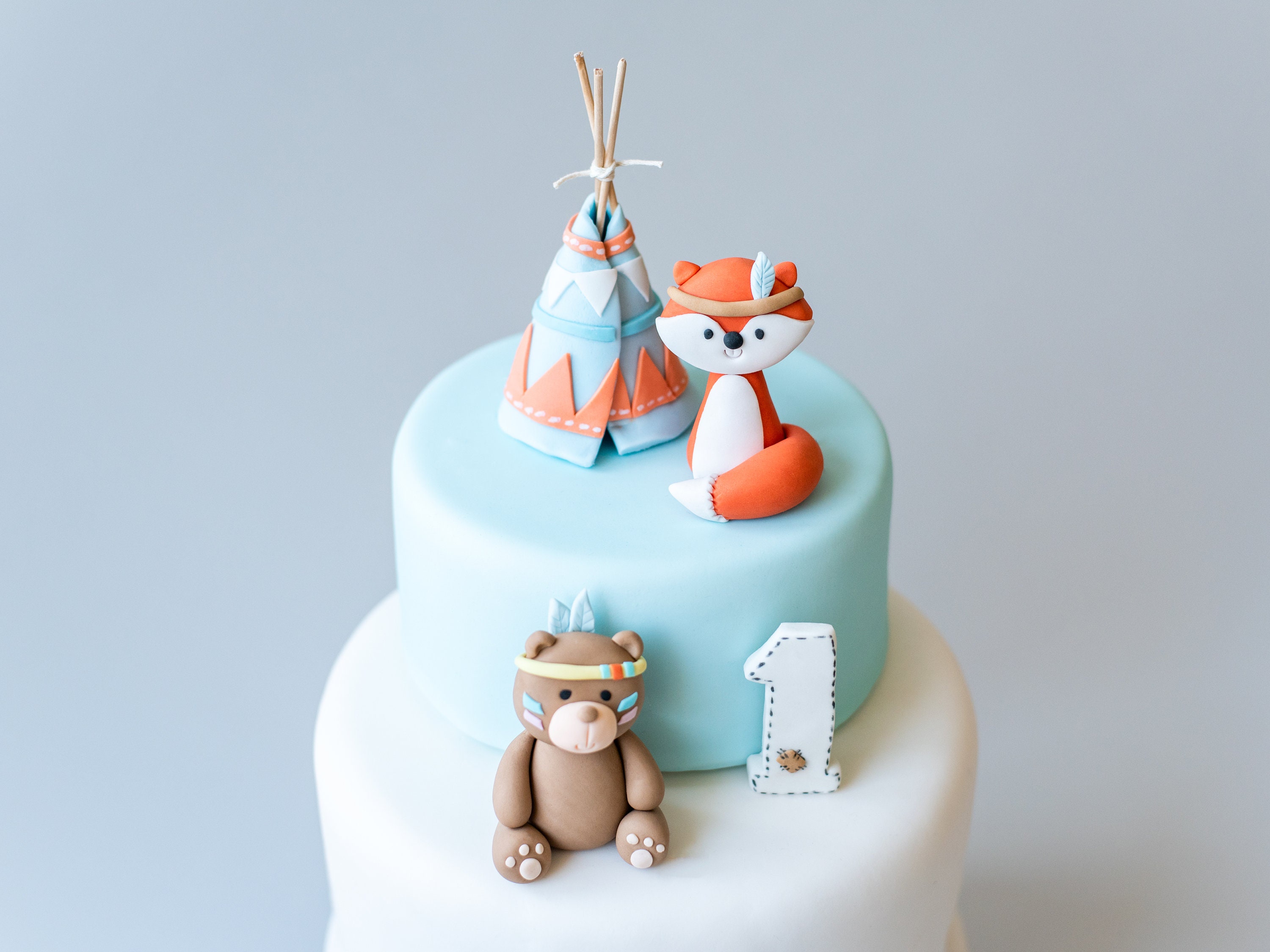 Woodland Animals Personalized Cake Topper Woodland Fox and - Etsy Woodland Animals Personalized Cake Topper Woodland Fox and - Etsy