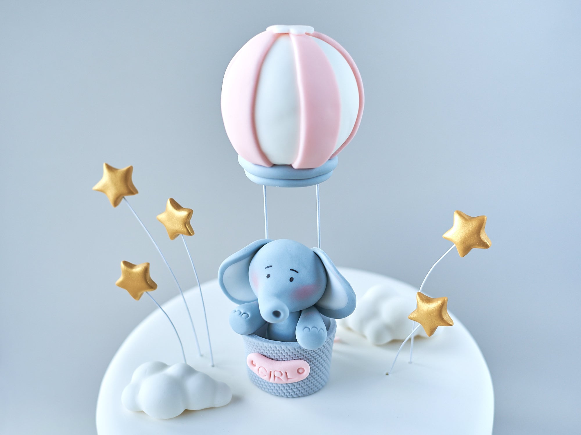 Elephant hot air hot sale balloon baby shower