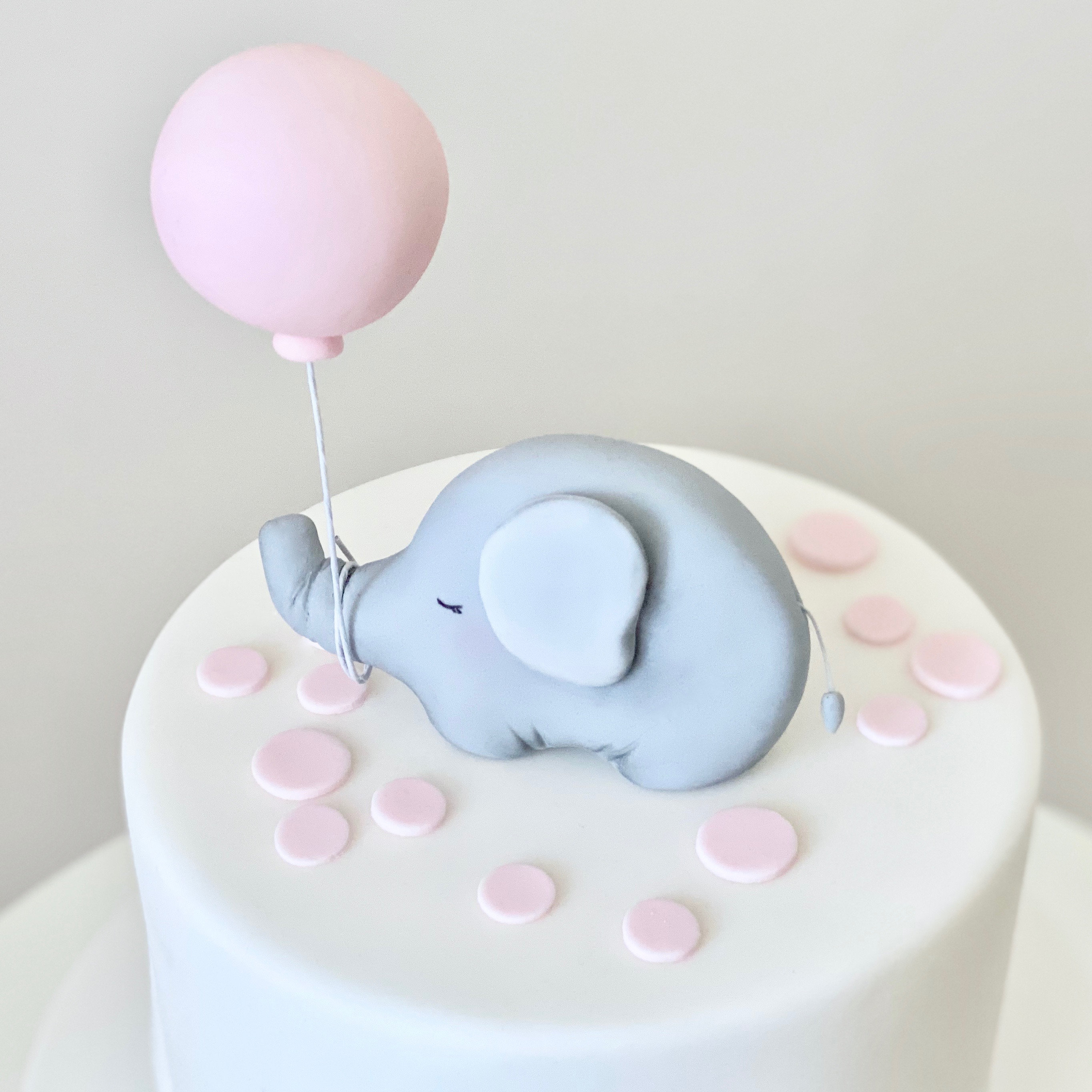 Paper & Party Supplies Party Supplies Elephant Fondant Cake Topper etna