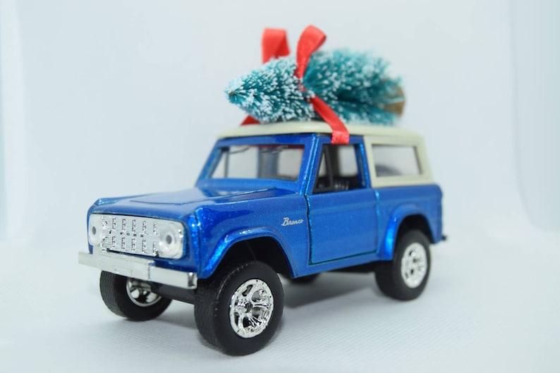 Ford Bronco with Tree Ornament image 0