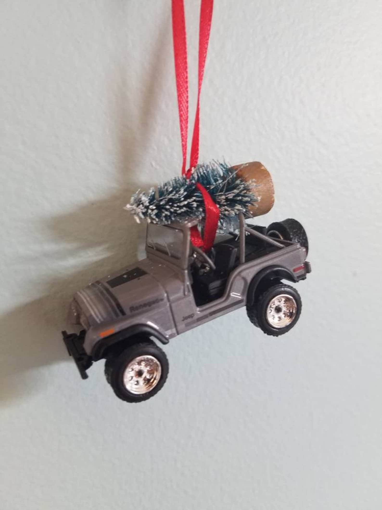 Jeep CJ5 Christmas Tree Ornament Etsy