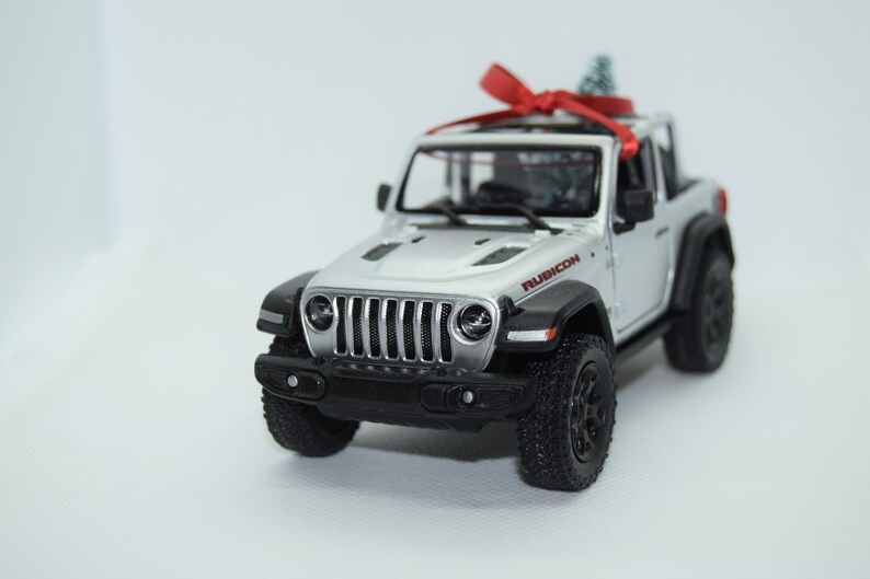 Silver Jeep Wrangler JL Rubicon Ornament Etsy