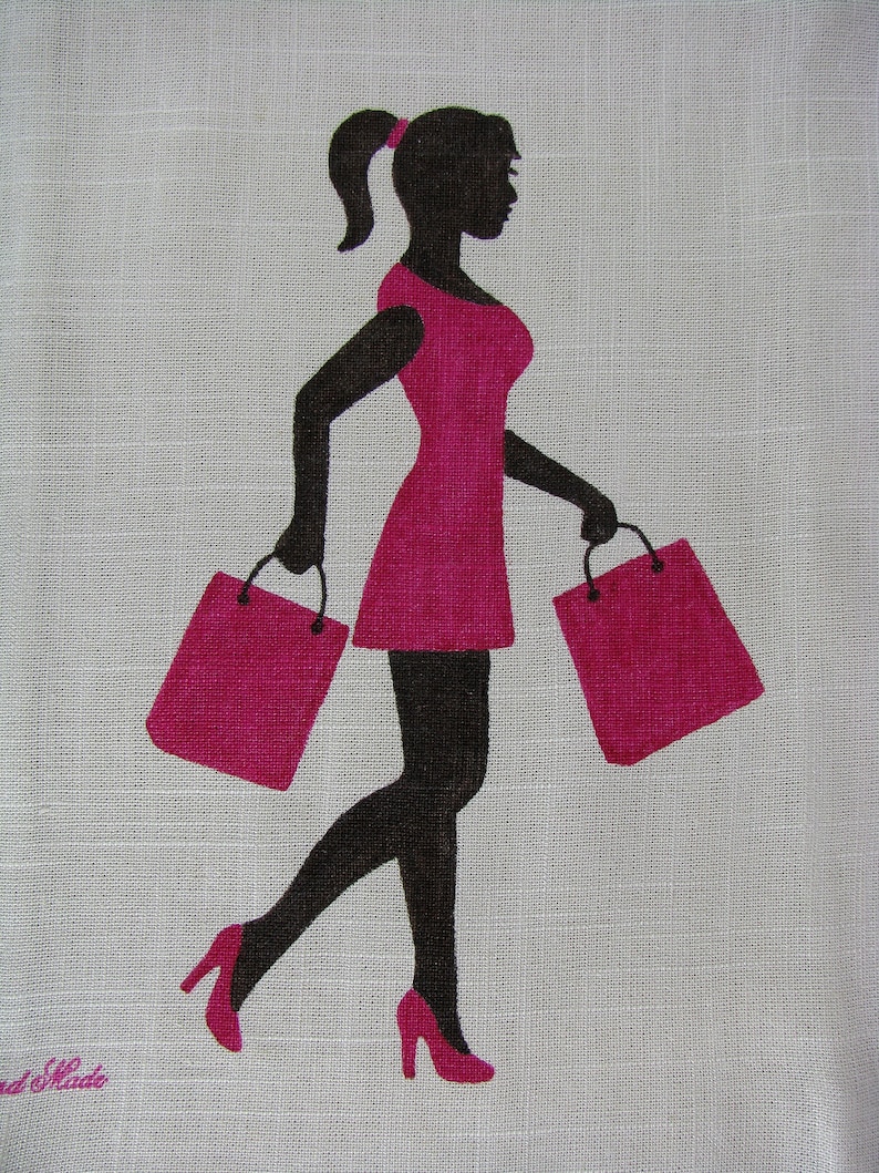 Market Bag with a print body positive art