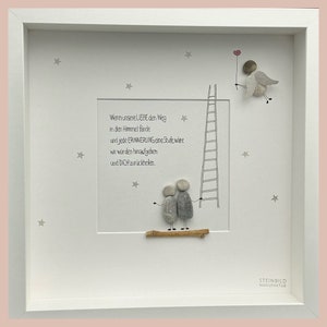 Immagine di pietra - Quando il NOSTRO amore apre la strada - Scala - Lutto - Funerale - Angeli - Stelle -