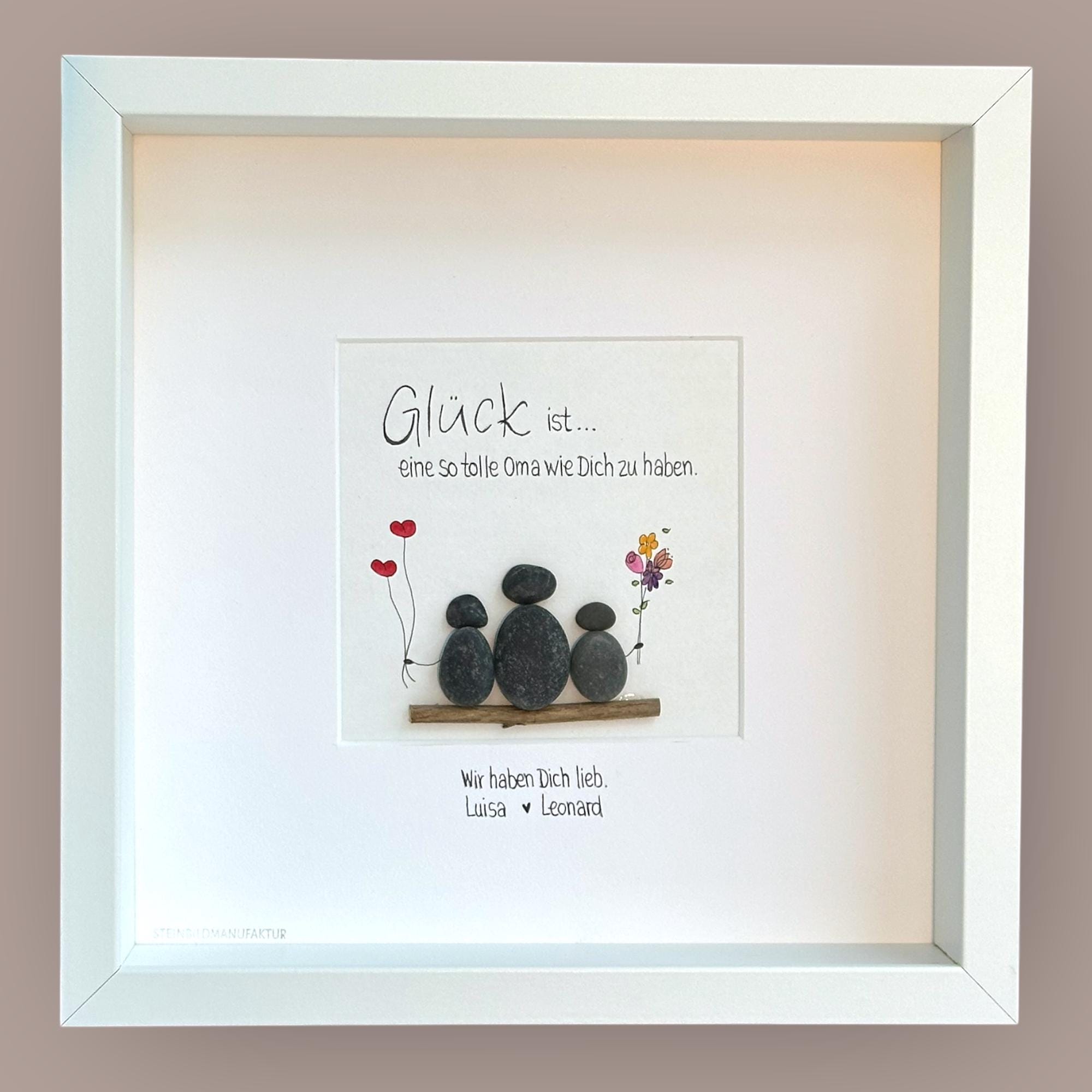 Glücksklee Geschenk Für Oma – Dose Mit Samen, Wächst Zu Echtem Klee, Geschenk Von Enkelin