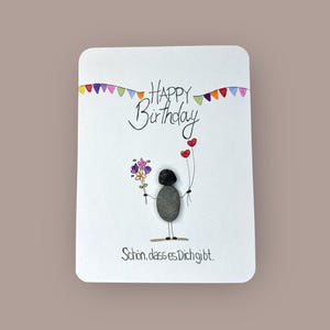 Karte handgeschrieben - Happy Birthday - PERSONALISIERT - Herzlichen Glückwunsch - Geschenk - Geburtstag - Freundschaft - Familie - Prüfung