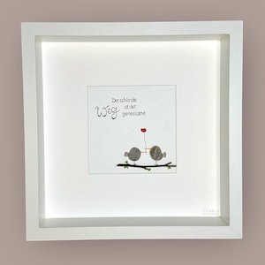 Stenen foto handgeschreven - de mooiste manier is die samen - mussenbende - mus - koppel - bruiloft - zilveren bruiloft - liefde - huwelijk -