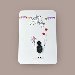 Karte handgeschrieben - Happy Birthday - PERSONALISIERT - Herzlichen Glückwunsch - Geschenk - Geburtstag - Freundschaft - Familie - Prüfung