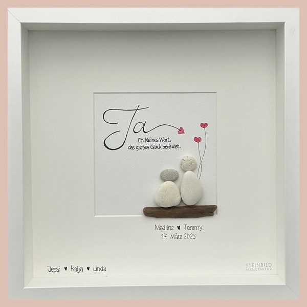 Steinbilder hochzeit Etsy.de