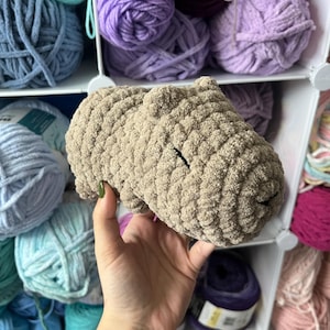 6.5&quot; Cute Capybara Crochet Plushie - Handmade Stuffed Animal, Perfect Gift for Animal Lovers, Unique Decor Piece