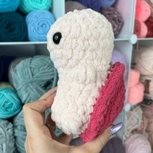 6.5&quot; CLEARANCE Pink Crochet Turtle in Shell - Handmade Soft Plush Toy - Cute Gift for Kids & Ocean Lovers - Perfect Nursery Decor