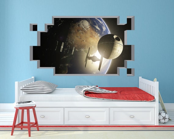 star wars wall mural