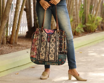 boho carpet bag