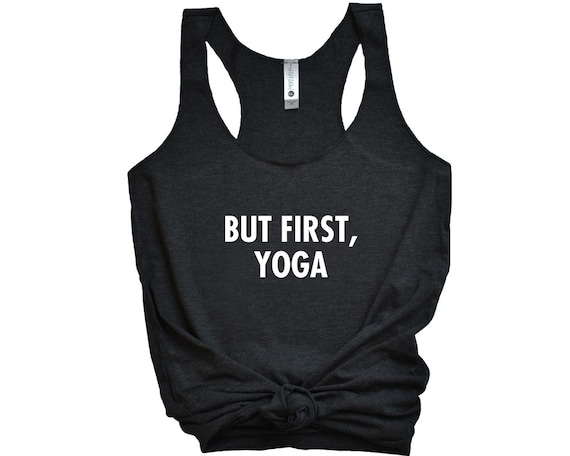 funny yoga tank tops