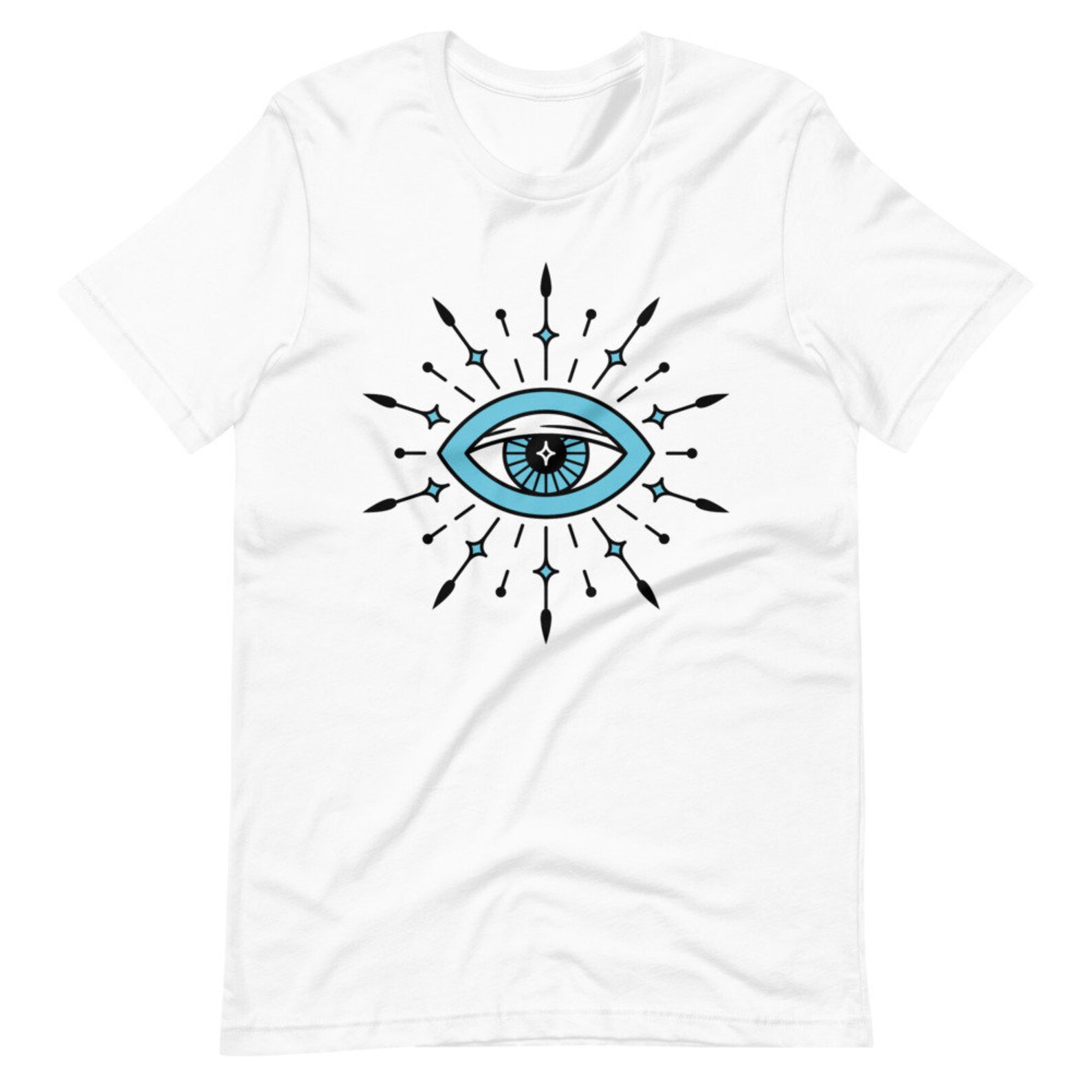 Evil Eye T Shirt Third Eye Tshirt Mindfulness Gift | Etsy