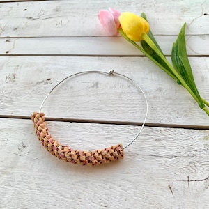Collana di carta da donna, gioielli eco-friendly e vegani, perfetta per l'estate