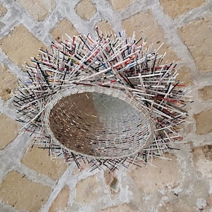 Lampada a sospensione carta, lampadario eco design