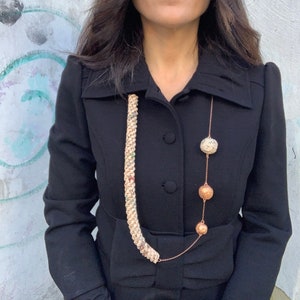 Collana donna minimal, gioielli eco-friendly