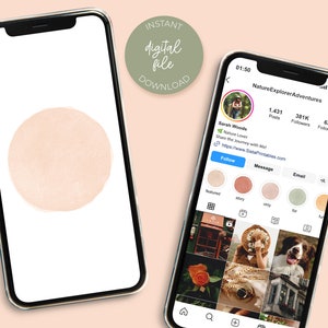 Watercolor Instagram Highlight Covers, Cozy Spice Icons (Digital Download) image 2