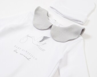 mini royals Personalised Collar Short and t-Shirt Set Girls Boys Summer Outfit