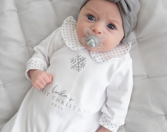 Christmas Baby Sleepsuit Christmas Tree Sleepsuit Etsy Christmas Baby Sleepsuit Christmas Tree Sleepsuit Etsy