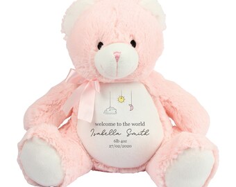 personalised talking bear