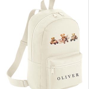 Sac à dos de transport personnalisé, cartable, sac à dos pour tout-petits, garçons et filles pour enfants, plus de couleurs, sac bébé, enfants, voitures avion en peluche