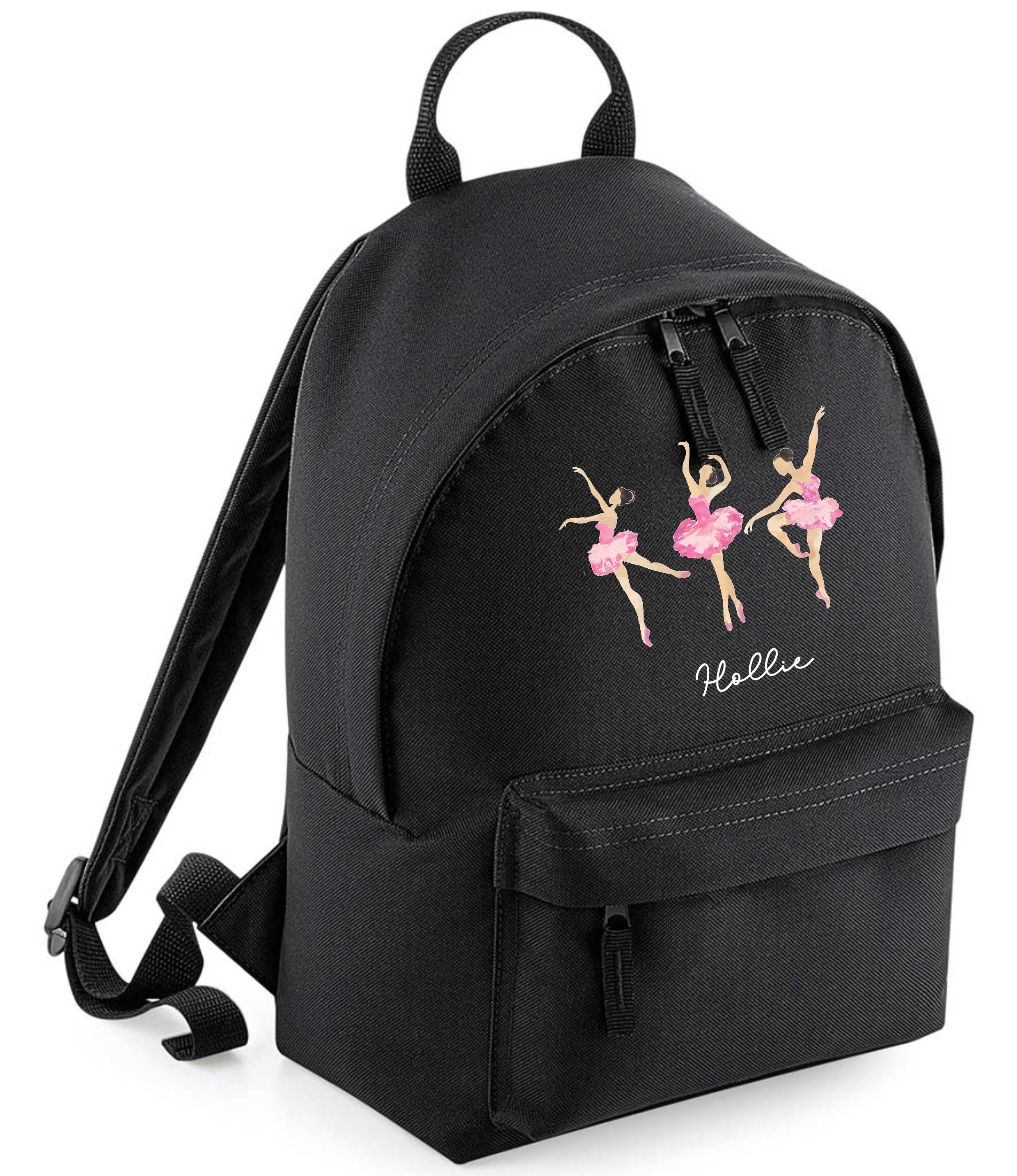 Personalised Ballerina Backpack Ballet Dancing Themed Fashionable