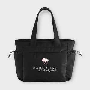 Personalised Mama&#39;s Bag, Hospital bag, Backpack, Baby organiser, soft Luxury Feel, Tote Bag, Any name , New Baby bag, Mums Bag, Mummy Bag